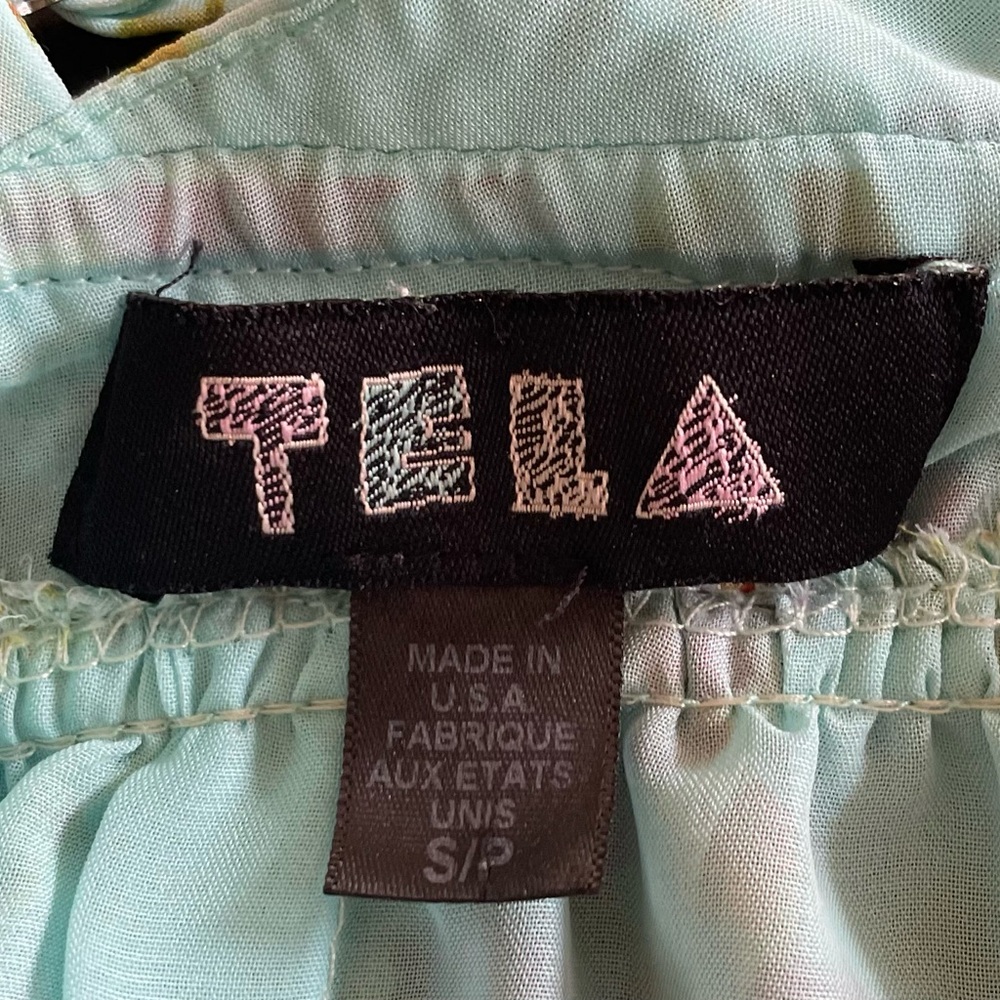 Beautiful Floral Maxi Dress in Turquoise Blue and Pink - Worn Once - Picture 7 of 10